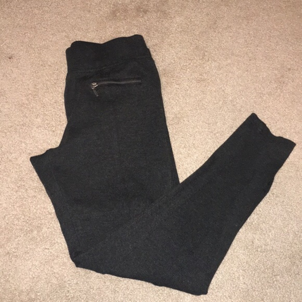 Dark grey stretchy work pants size S NWT